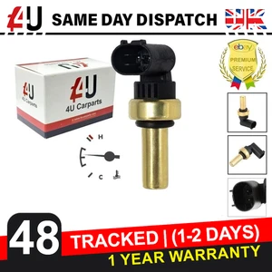 COOLANT TEMPERATURE SENSOR FOR VAUXHALL OPEL ADAM AMPERA ASTRA CASCADA CORSA - Picture 1 of 7
