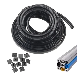 315 Zoll/8M 2020 Serie Aluminium Extrusionsprofil Schlitzabdeckung Flachdichtung mit...  - Bild 1 von 5