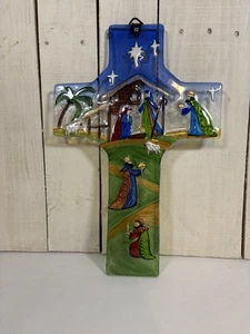 Unique Nativity Sun Catcher Jesus Birth Christmas 15” - Picture 1 of 8