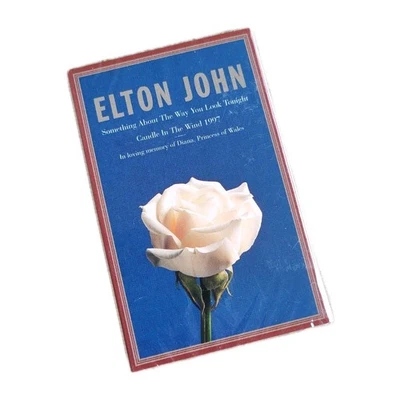 Elton John Candle in The Wind Cassette Single Cassingle Something About The Way - Image 1 of 4