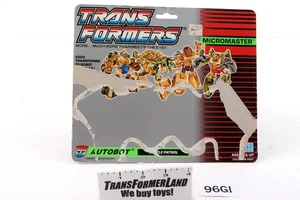 Battle Patrol Card Micromasters 1989 Vintage Hasbro G1 Transformers - Picture 1 of 2