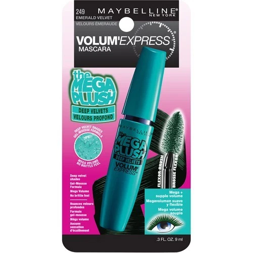 Maybelline Mega Plush Volum Express Mascara - 249 Emerald Velvet - Image 1 of 1