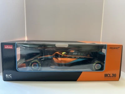 Authentic Licensed Rastar 1:12 McLaren F1 Remote Control Car Formula 1 RC Car - Image 1 of 4