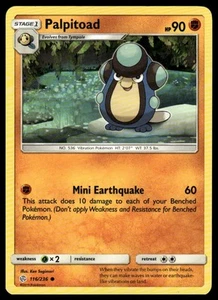 Palpitoad #116/236 SM - Cosmic Eclipse - Picture 1 of 2