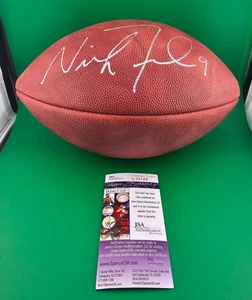 NFL Super Bowl 52 Wilson Football Signed Autographed By Nick Foles w/ JSA COA - Picture 1 of 9