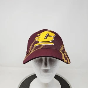Central Michigan Chippewas Adidas Fitted Hat Logo NCAA Size L/XL FAST SHIPPING  - Picture 1 of 7