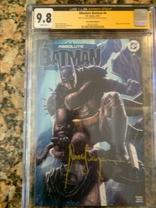 Absolute Batman #4 CGC 9.8 SS Auto Mico Suayan Megacom Orlando 2025 Exclusive - Picture 1 of 4