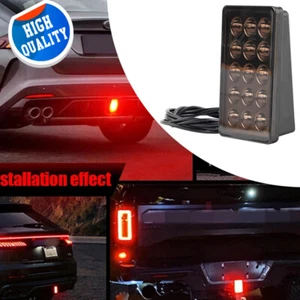 Kit universal de luz de freno cola intermitente trasero tercero estroboscópico estilo 15 LED - Imagen 1 de 12
