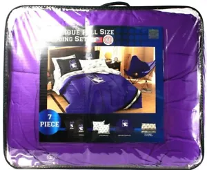 1Officially Licensed Collegiate Products Wildcats Applique Full Size Bedding Set - Picture 1 of 1