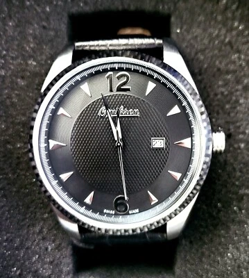 Esfera guilloche Omikron Swiss Paladin Datejust muy bonita nueva en caja Foto 1 de 4