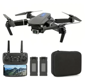 Cuadricóptero de radiocontrol doble plegable Pro Drone WiFi WiFi FPV 1080P HD - Imagen 1 de 4