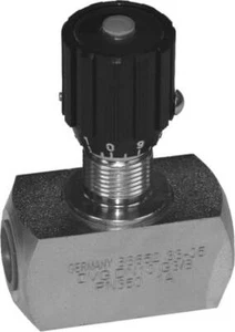 DV-G100, control de flujo hidráulico y válvula de aguja bidirecta-1 BSP | Camozzi - Imagen 1 de 3