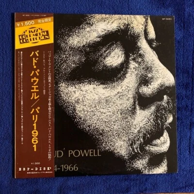 Japan Press Jazz LP 【 Bud Powell ‎– Paris, 1961 ‎】w/OBI - Image 1 of 4