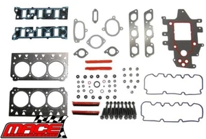 VALVE REGRIND GASKET SET & HEAD BOLTS FOR HOLDEN COMMODORE VT VX L67 S/C 3.8 V6 - Picture 1 of 1