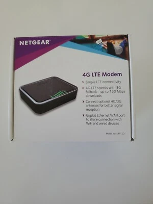 Netgear LB1120 LTE Cellular Modem 3G/4G Ethernet (w/Antenna Ports) - 150Mbps - Image 1 of 4