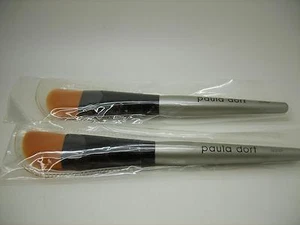 PAULA DORF LOT OF 2 PERFECT CHEEK CREAM BLUSH BRUSH, APPLY CREAM-BASED BLUSH - Picture 1 of 1