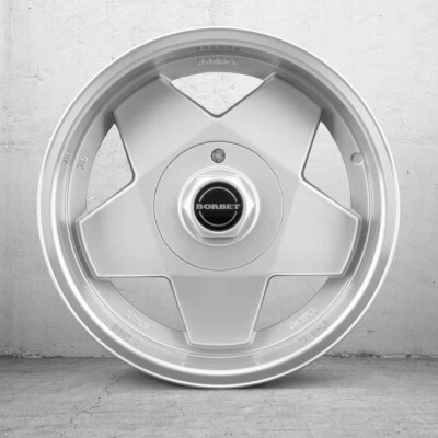 4x New Retro Wheels Borbet A BMW E30 7x15 4x100 VW Golf 1 2 3 Jetta Mesh - USA - Image 1 of 4