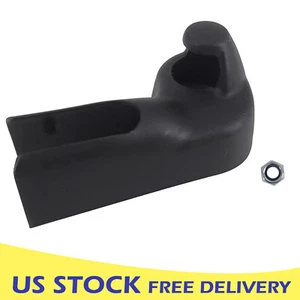 1PCS Rear Window Windshield Wiper Arm Nut Cap Cover Black + Lock Nut For Jeep  - Bild 1 von 6
