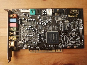 Creative Sound Blaster Audigy 2 - SB0350 - PCI - Firewire - carte son rétro - Photo 1/3
