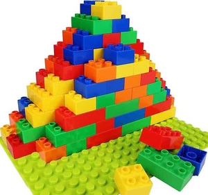 Aotipol Building Blocks For Kids Toddlers Including A Baseplate, 101-piece Large - Picture 1 of 7