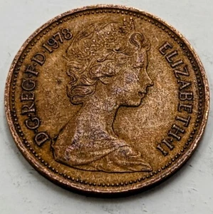New Pence 2 Coin 1978 Queen Elizabeth II UK United Kingdom - Picture 1 of 2