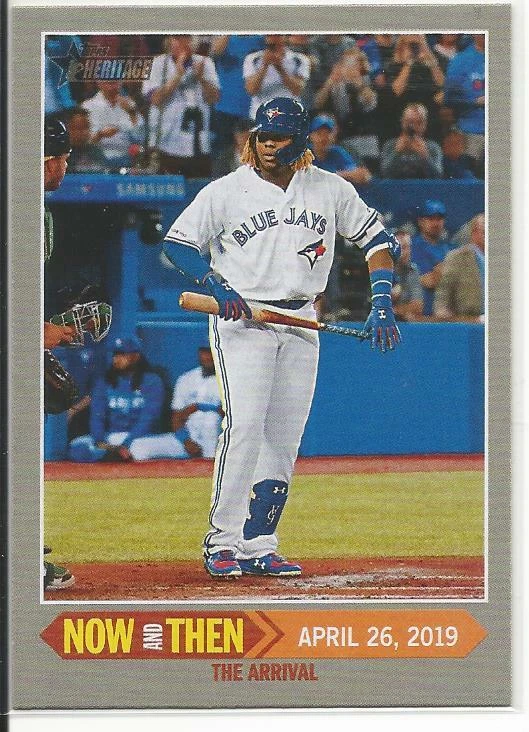 Tarjeta Topps Heritage Vladimir Guerrero Now and Then 2019 RC #NT-12 como nueva Foto 1 de 1