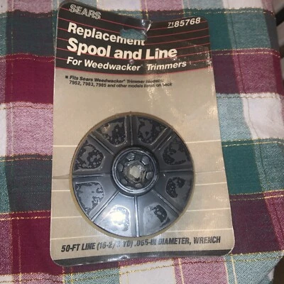 Weedwacker Spool And Cord For 85782 Head. Sears # 71-85768 - Image 1 of 2