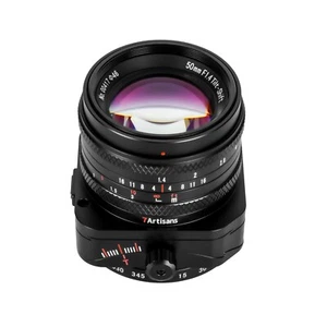 7Artisans Tilt & Shift 50mm f/1.4 Apsc lens for Sony E mount camera =Black= - Picture 1 of 9