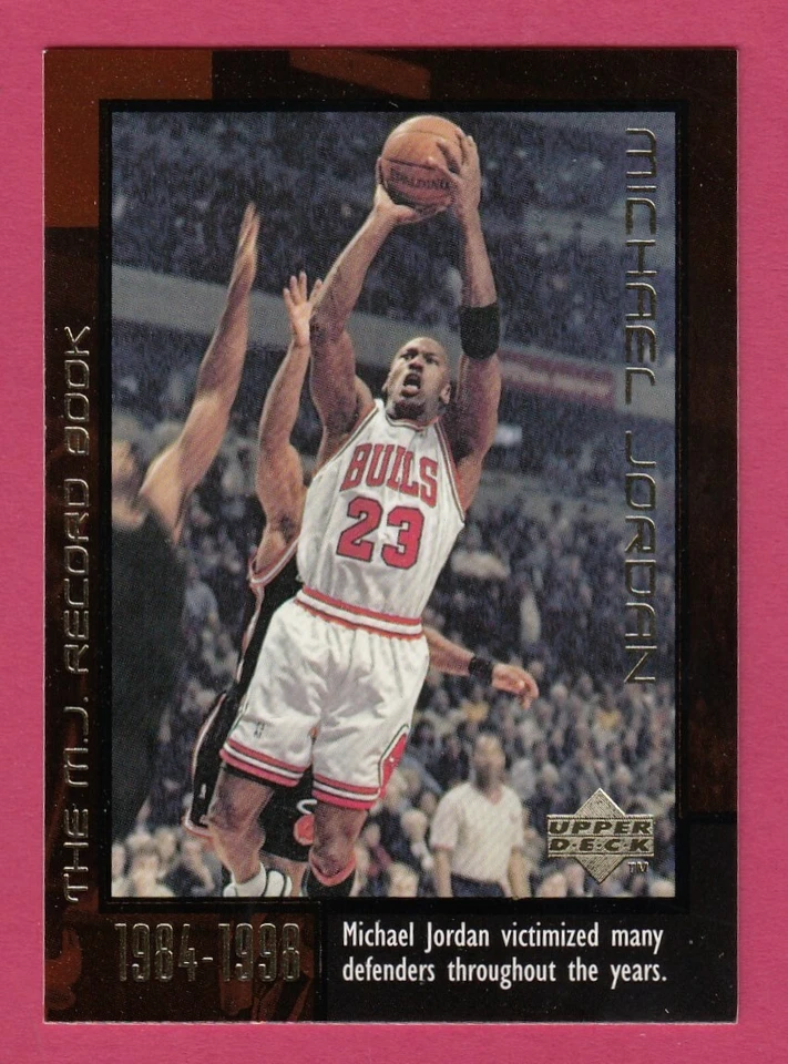 1999 Upper Deck # 49 Michael Jordan "The M J Record Book" - Image 1 of 1