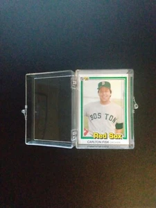 1981 Donruss Carlton Fisk Boston Red Sox #335 (sold as single) - Picture 1 of 4