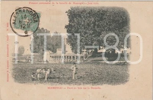 MARENGO - PONT EN BOIS SUR LA BORMIDA - SPINETTA (ALESSANDRIA) 1900 - Picture 1 of 1