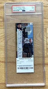 Julio Rodriguez MLB Debut Full Ticket Stub PSA 9 Seattle Mariners Actual Date - Picture 1 of 2