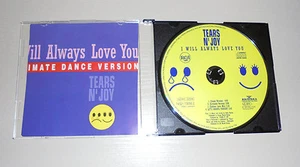 Single CD Tears N´Joy - I will always love you  4.Tracks  1993  MCD SO 5  üb - Picture 1 of 1