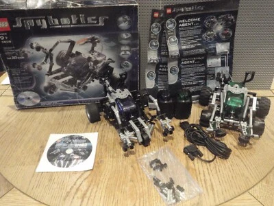 Lego Spybotics 3808 + 3809 Shadowstrike S70 + Technojaw T55 (Complete) Ori - Image 1 of 4