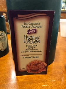 1997 Harmony Kingdom #7257 The Collector's Pocket Planner Personal Checklist - Picture 1 of 9