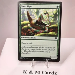 MTG - Theros Beyond Death - Moss Viper (179/254) - Picture 1 of 3