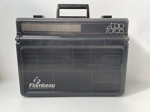 Vintage Flambeau Top Force 7680 Fishing Tackle Lure Box Used/Worn - Picture 1 of 21