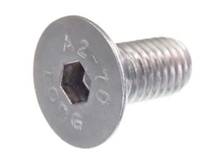 10pz. Bullone vite INOX M3 M4 M5 M6 M8 Testa piana brugola HEX 912-A2 - Imagen 1 de 1