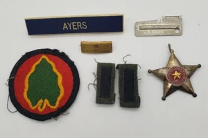 Vietnam US Army Military lot Mixed Patch Insignia tab Lot Surplus Grouping - Picture 1 of 2