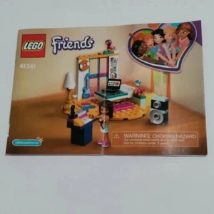 LEGO 41341 Friends Andrea's Bedroom Instructions Manual ONLY  - Picture 1 of 3