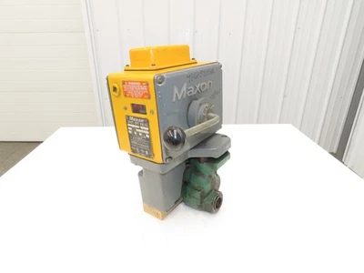 Válvula de cierre de gas Maxon 1" 760 2 1" NPT 600psi 120V Foto 1 de 4