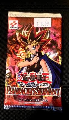 Yu-Gi-Oh! Pharaoh's Servant Booster Pack x1 - 2002 American English - Yugioh - Image 1 of 2