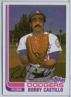 1982 Topps #48 Bobby Castillo in EXMT Condition Dodgers - Image 1 of 2