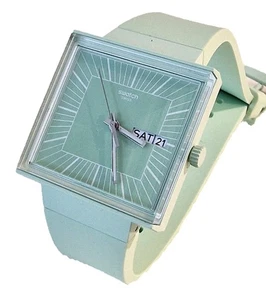 Orologio SWATCH BIOCERAMIC WHAT IF? WHAT IF...MINT? SO34G701 sfere luminose DATA - Foto 1 di 3