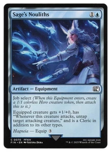 MTG Sage's Nouliths | #70 Final Fantasy | English - Picture 1 of 2