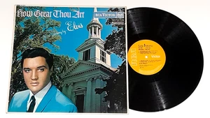 ELVIS PRESLEY'S How Great Thou Art RD 7867 LARGE ORANGE MONO RARE EX/EX NO4 - Bild 1 von 5