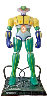 JEEG ROBOT D’ACCIAIO BUILD UP COMPLETO 1/60 LUCI 70 Cm NUOVO GAZZETTA HACHETTE - Immagine 1 di 4