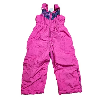 Baberos de nieve rosa ZeroXposur 2T para niñas pequeñas Foto 1 de 4