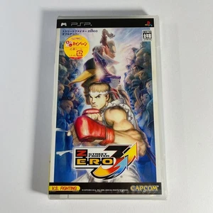 Street Fighter ZERO 3 Double Upper PSP New Japan Import Free shipping FedEx DHL - Picture 1 of 12