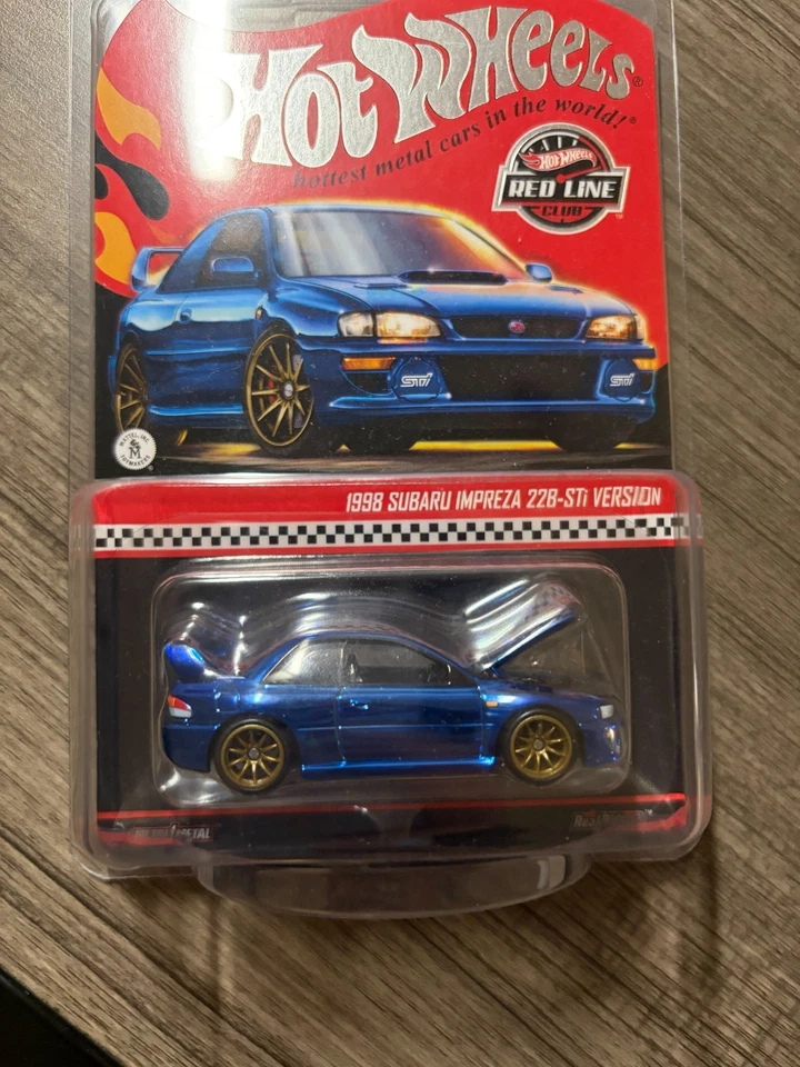 Hot Wheels RLC 2025 SUBARU IMPREZA 22B-STI Red Line Club Foto 1 de 1